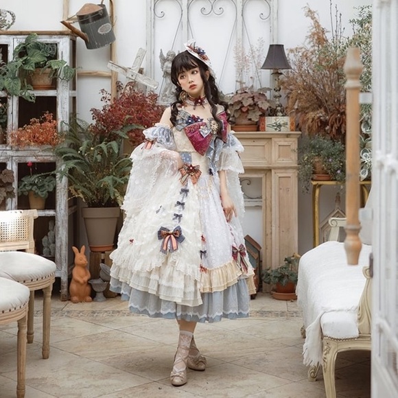 Fairy Tale Books Princess Sweet Lolita Dress - Picture 13 of 14